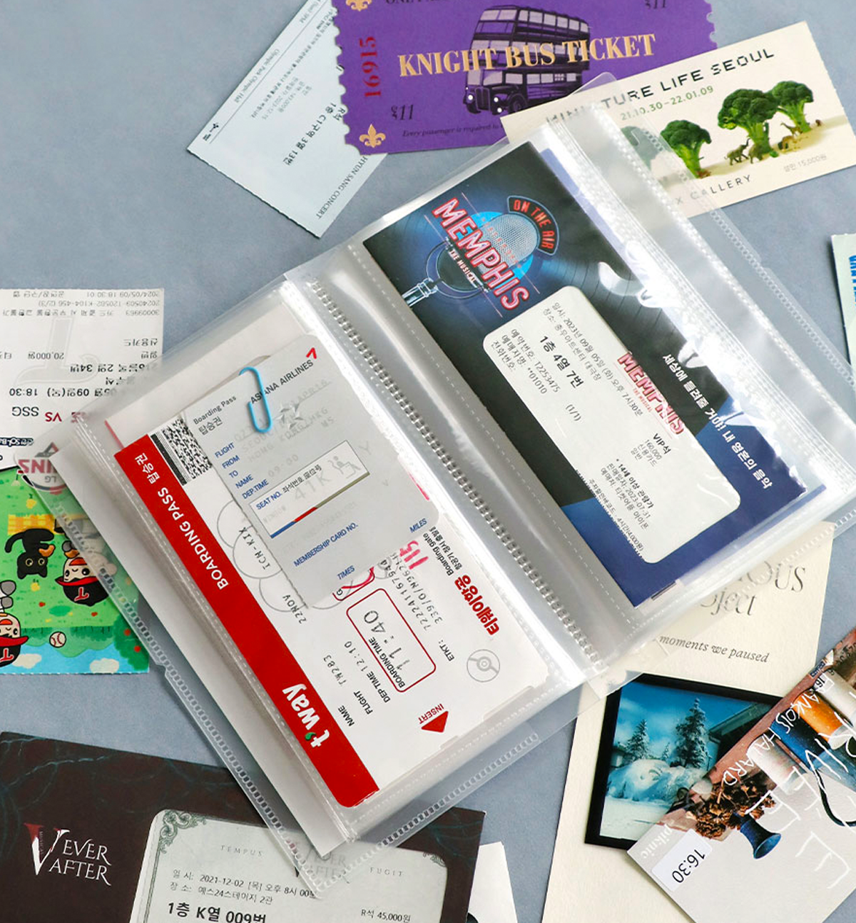 Iconic Collect Ticket Book – 64 Pockets