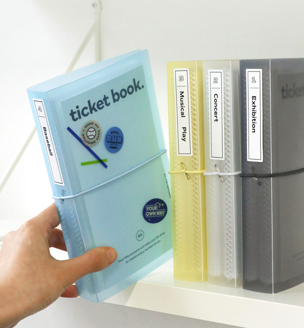 Iconic Collect Ticket Book – 64 Pockets