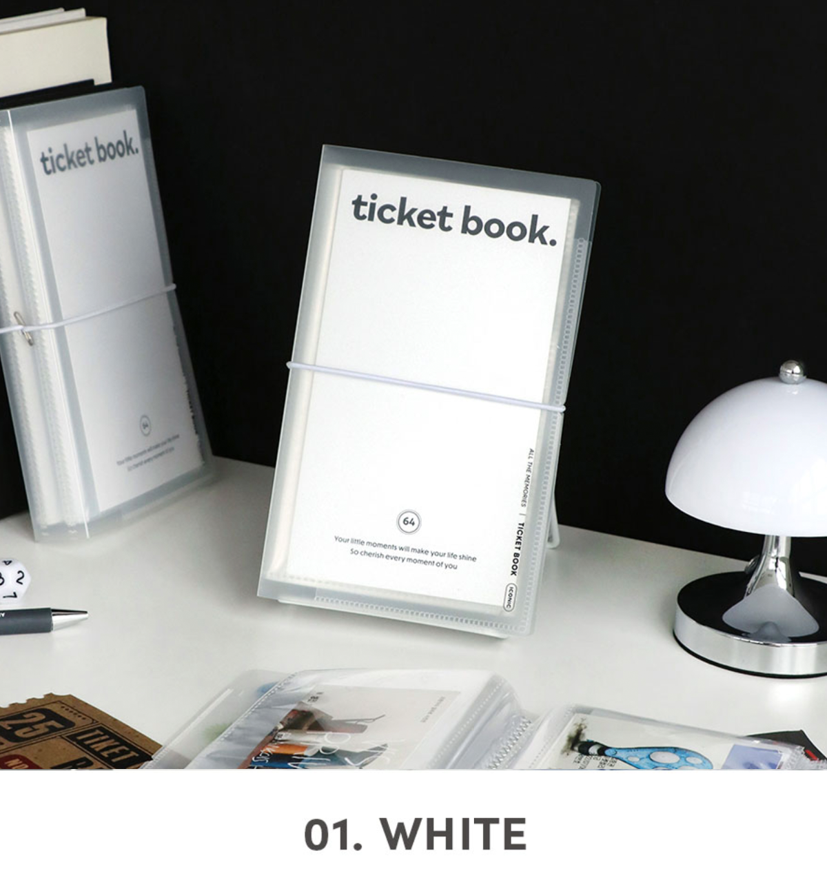 Iconic Collect Ticket Book – 64 Pockets