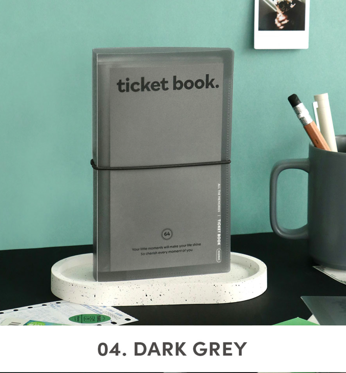 Iconic Collect Ticket Book – 64 Pockets