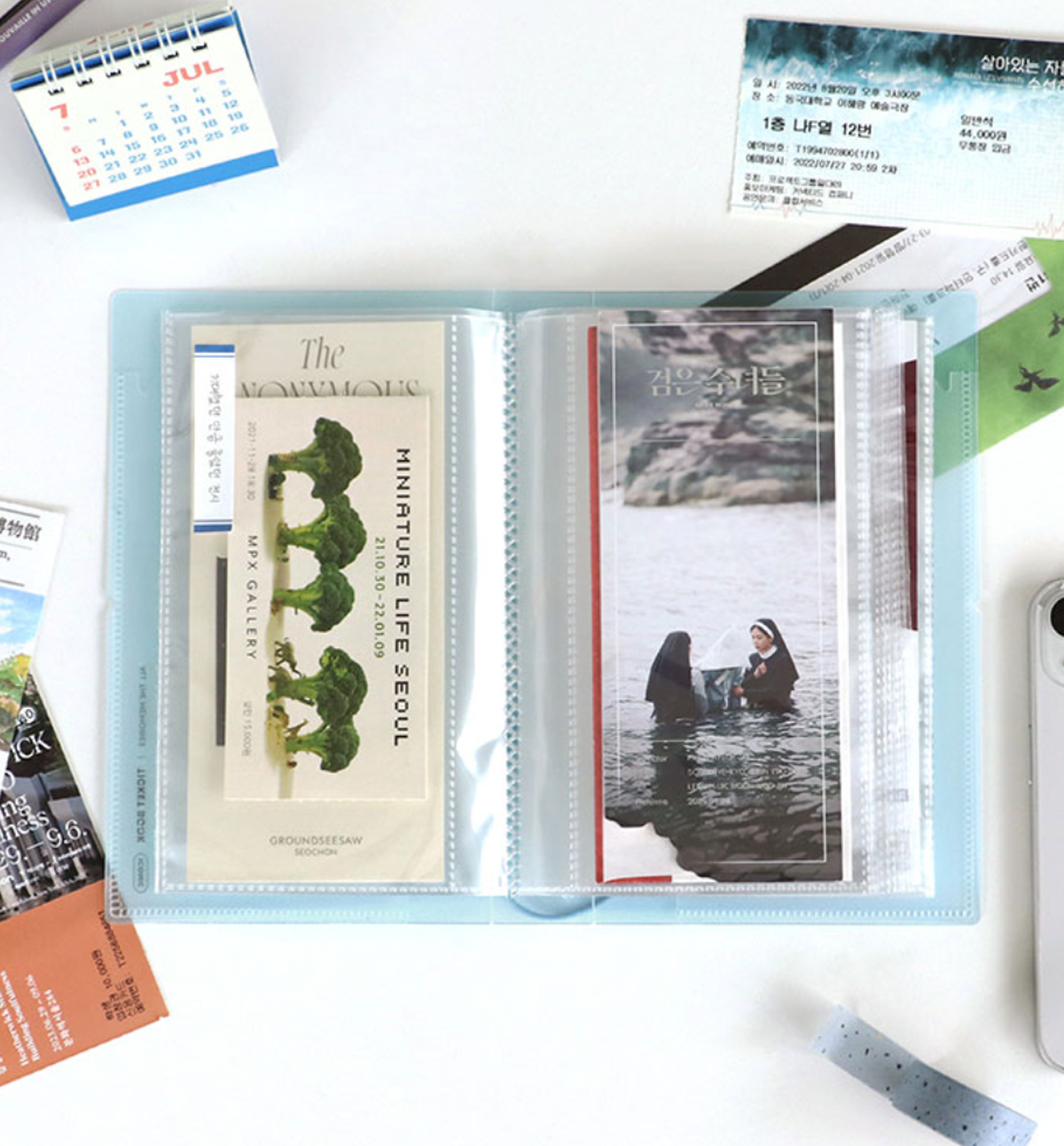 Iconic Collect Ticket Book – 64 Pockets