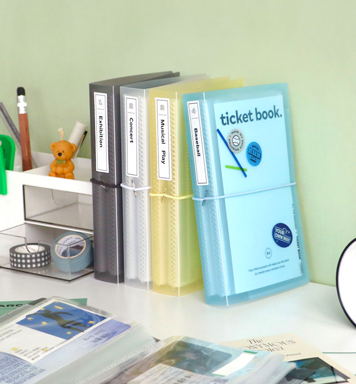 Iconic Collect Ticket Book – 64 Pockets