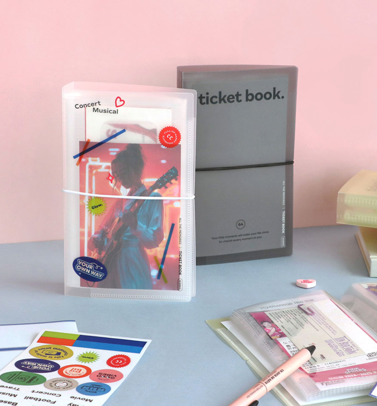 Iconic Collect Ticket Book – 64 Pockets