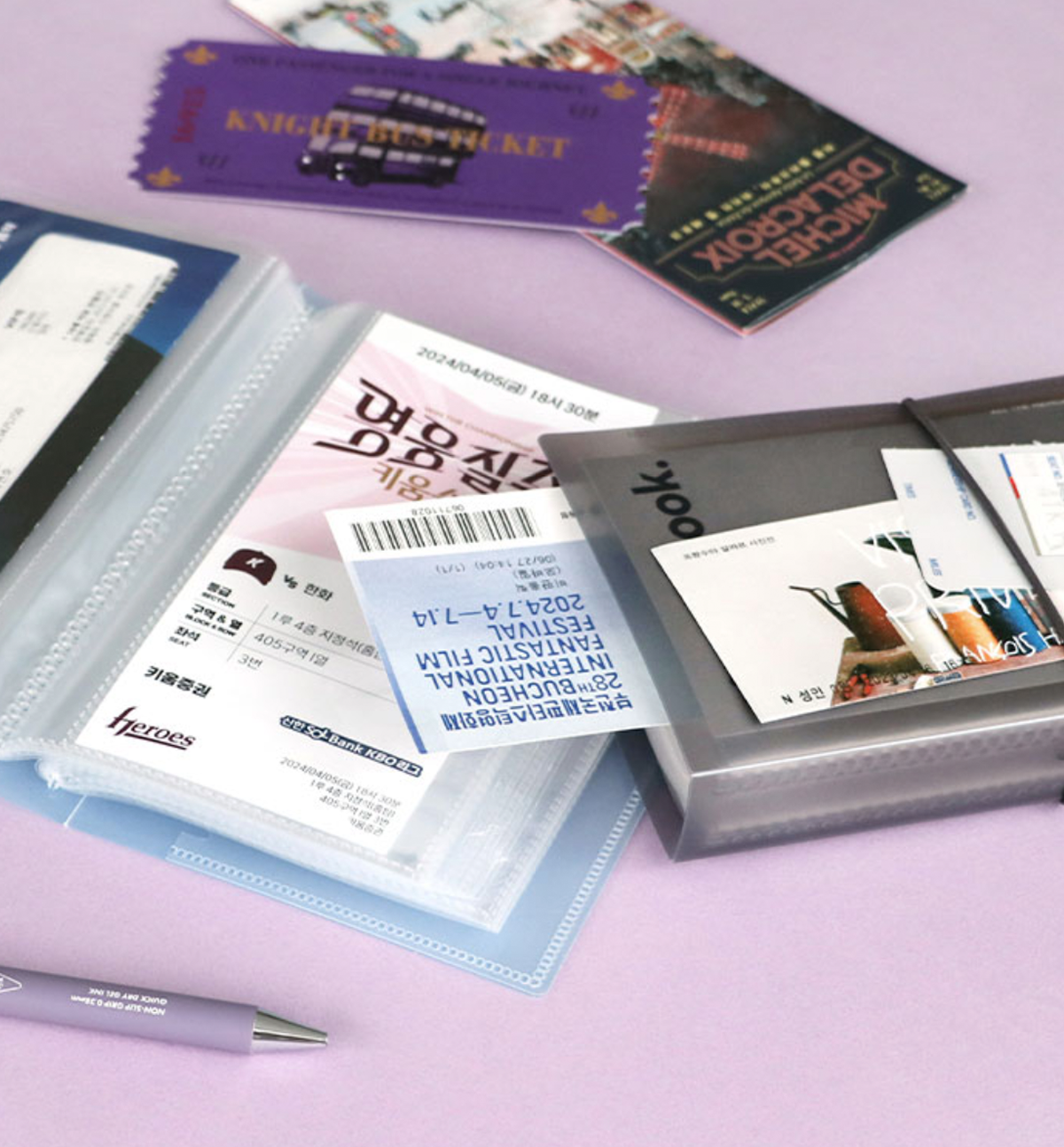 Iconic Collect Ticket Book – 64 Pockets