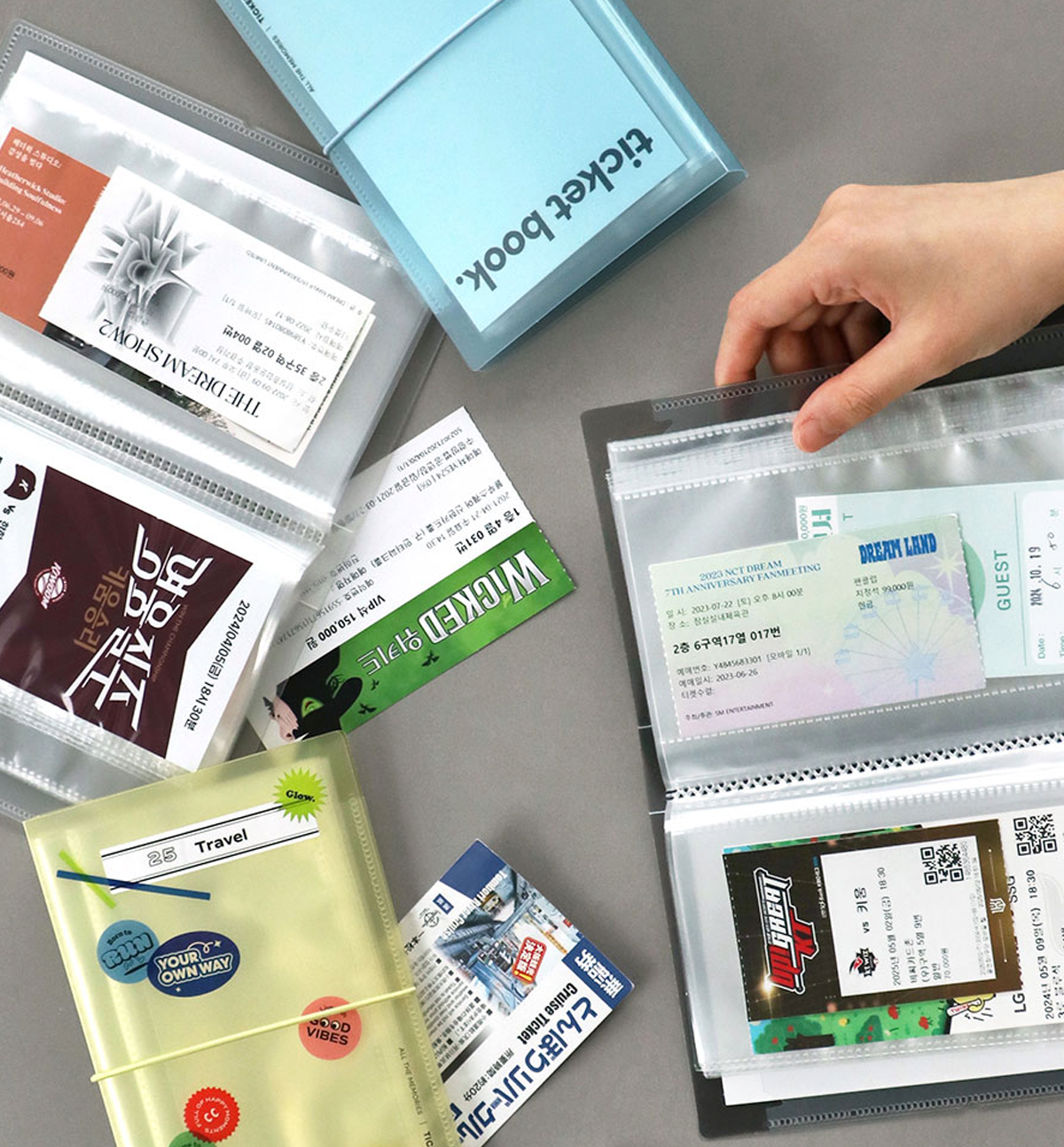 Iconic Collect Ticket Book – 64 Pockets