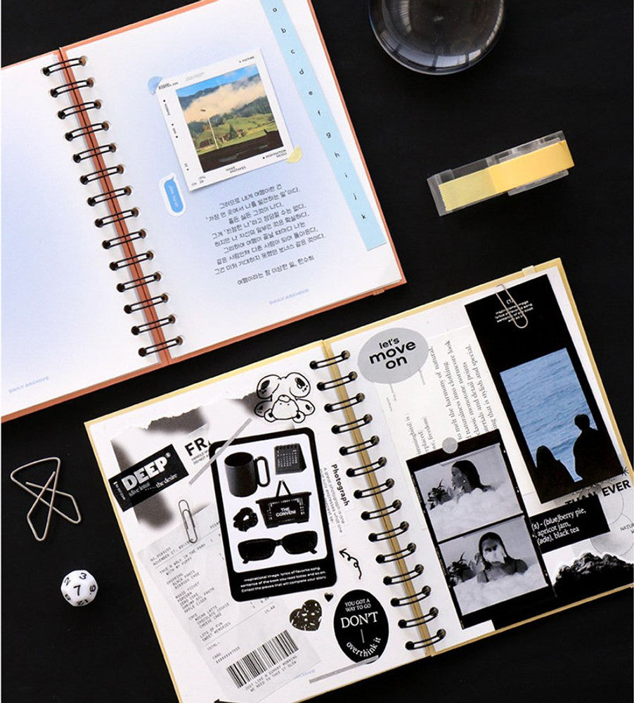 Iconic Daily A5 Archiving Spiral Planner