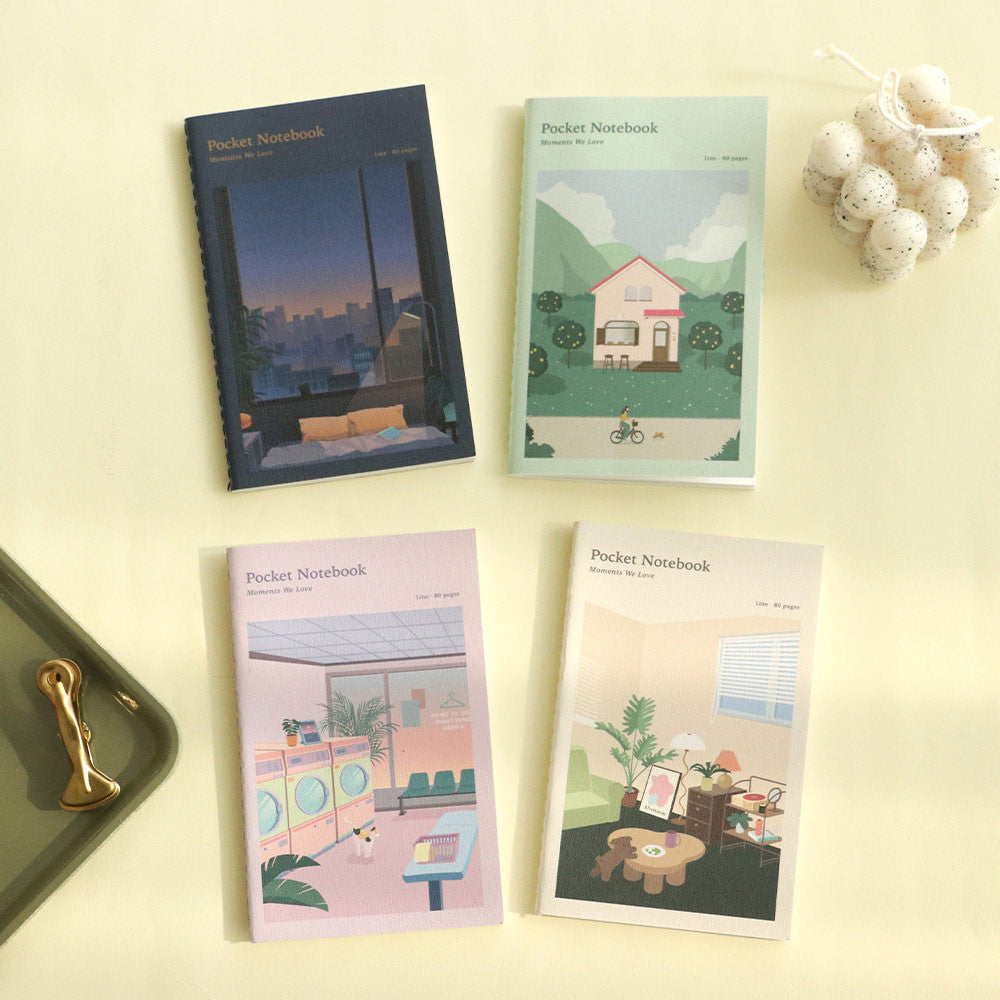 Iconic Daily Life Pocket Notebook v.3 - Lined