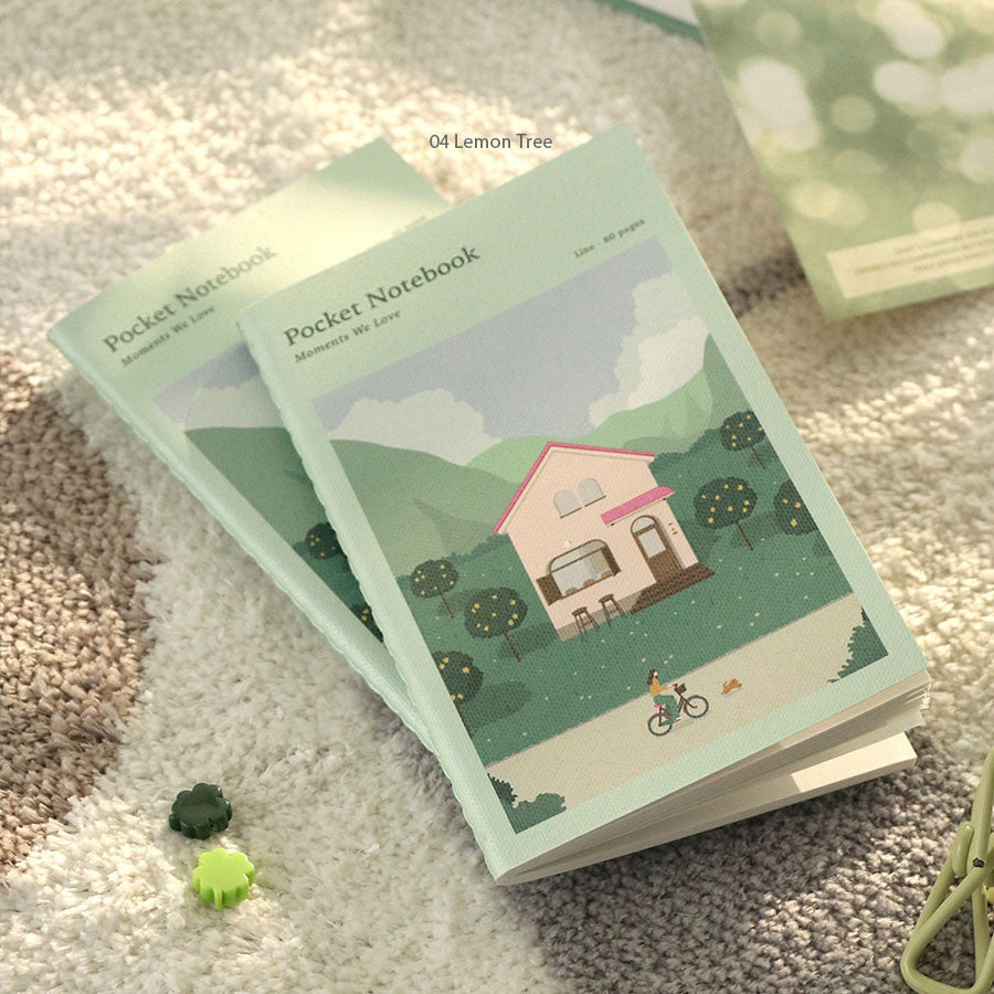 Iconic Daily Life Pocket Notebook v.3 - Lined