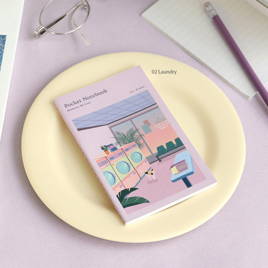 Iconic Daily Life Pocket Notebook v.3 - Lined