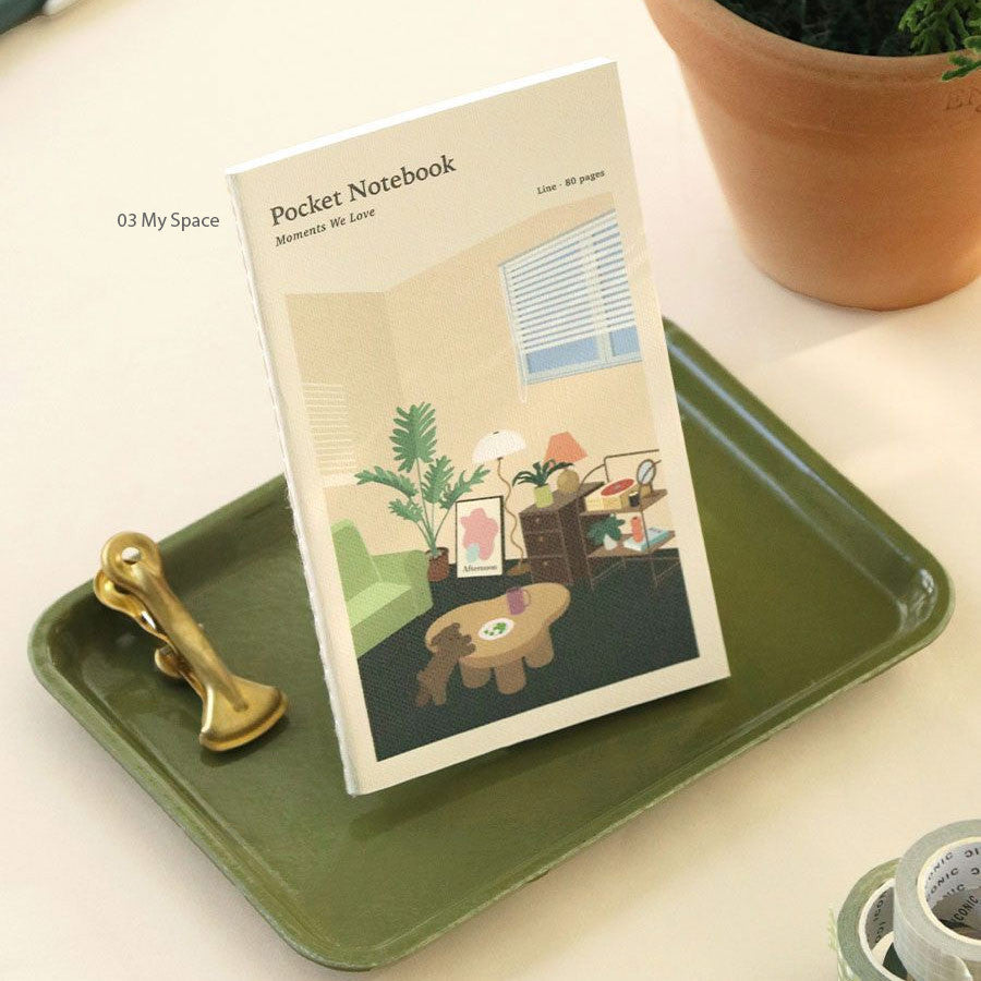Iconic Daily Life Pocket Notebook v.3 - Lined