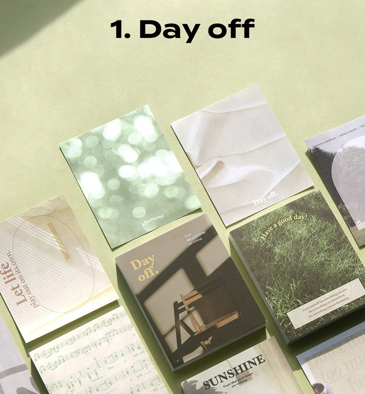 Iconic Deco Memo Pad – 4 Themed Sets