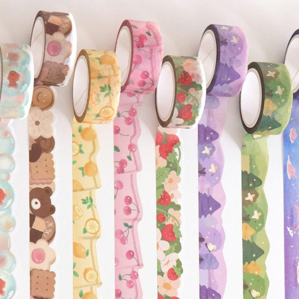 Iconic Die-Cut Colorful Masking Tape