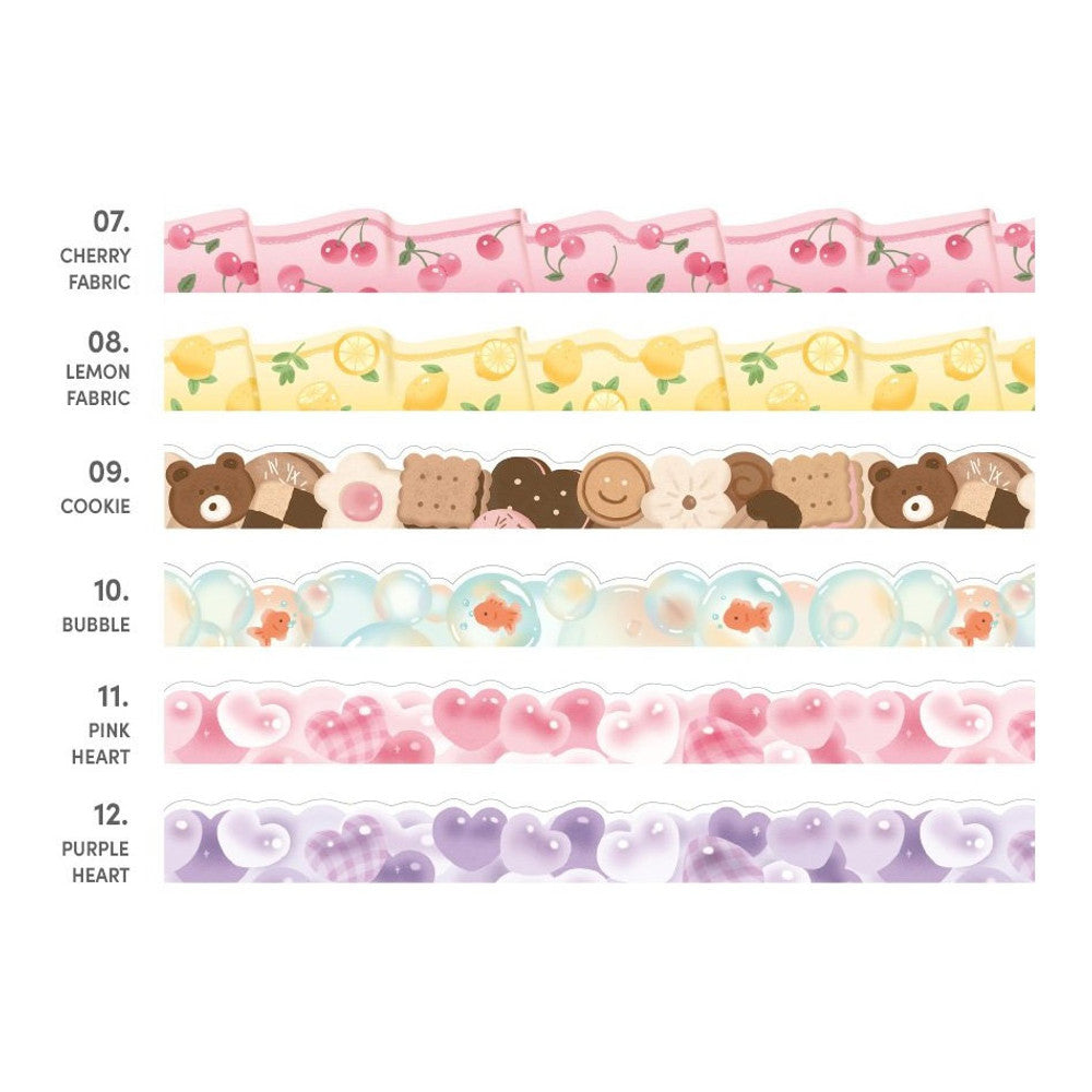 Iconic Die-Cut Colorful Masking Tape