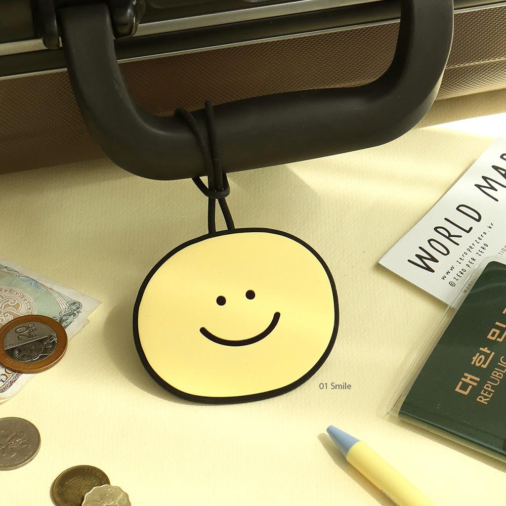 Iconic Doodle Cute Luggage Tag