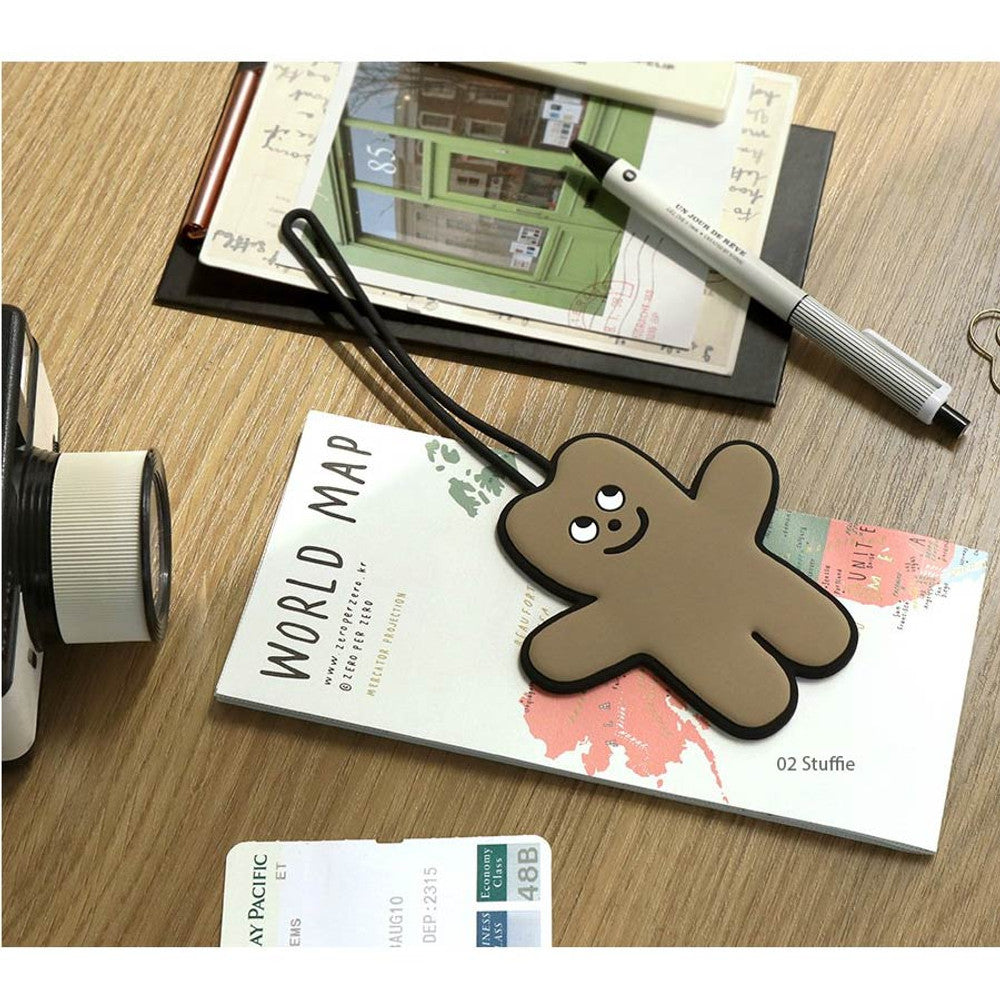 Iconic Doodle Cute Luggage Tag