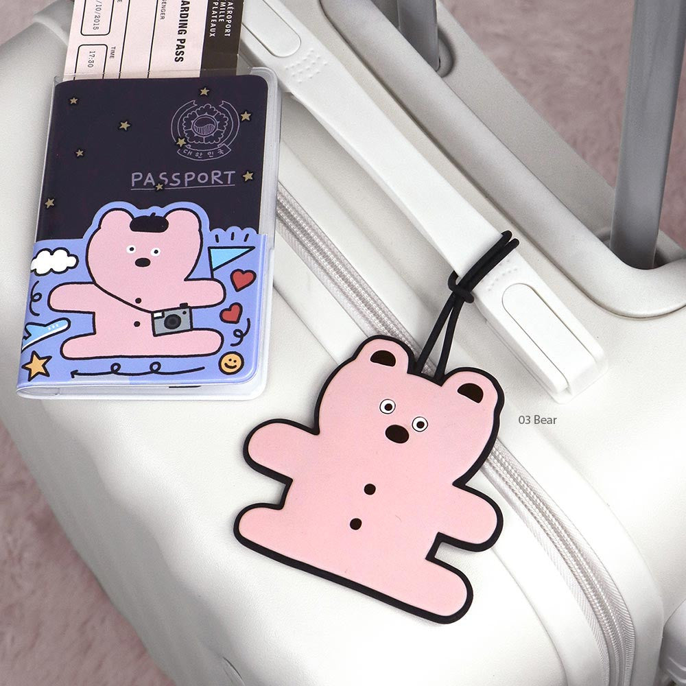 Iconic Doodle Cute Luggage Tag