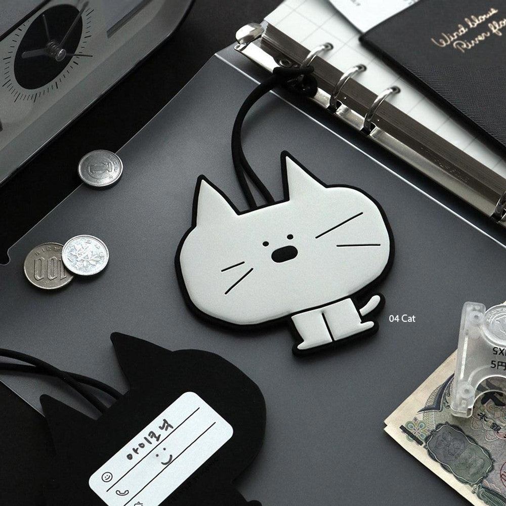 Iconic Doodle Cute Luggage Tag