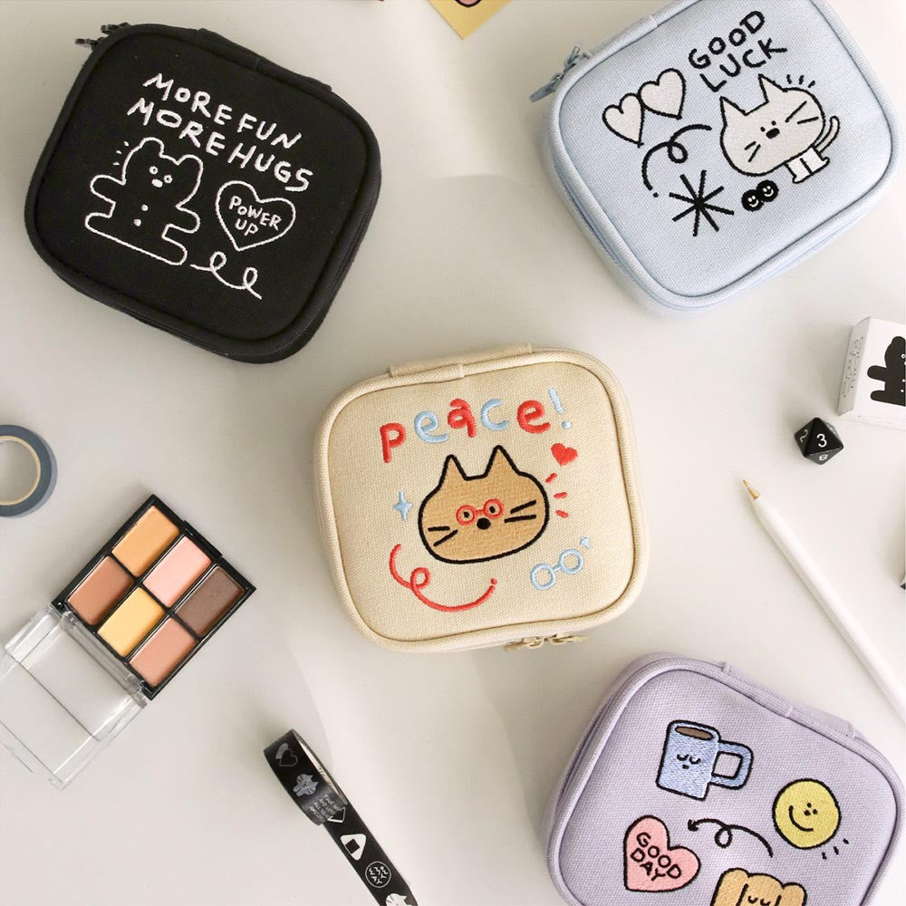 Iconic Doodle Handy Mini Pouch