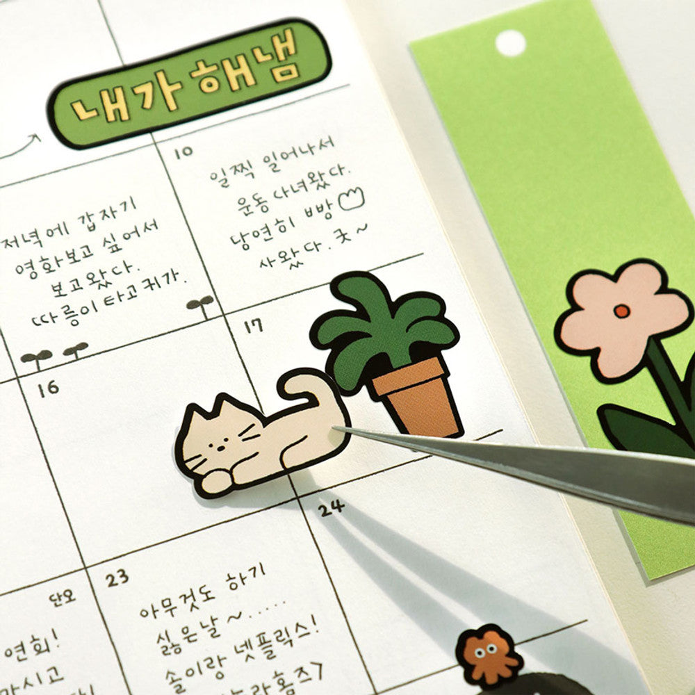 Iconic Doodle Removable Sticker Pack - (6 Sheets)