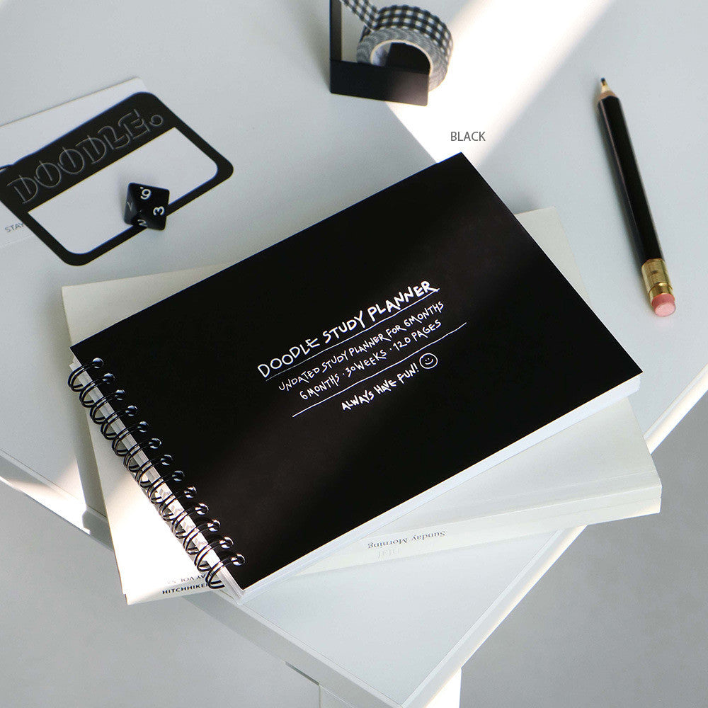 Iconic Doodle 6 Months Study Planner