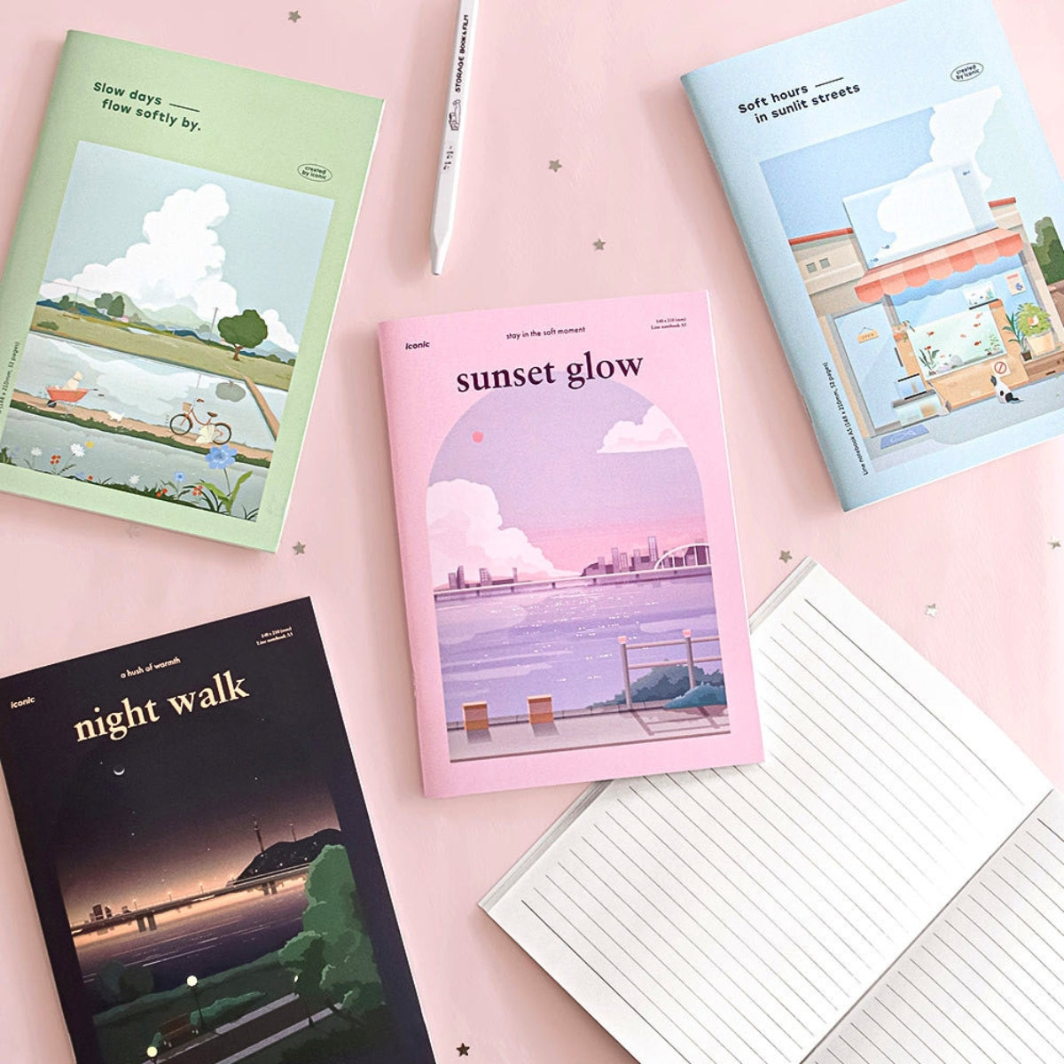 Iconic Everyday Life A5 Notebook – Lined