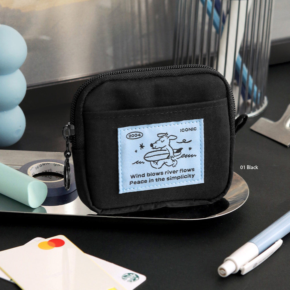Iconic Floby Nylon Card Wallet