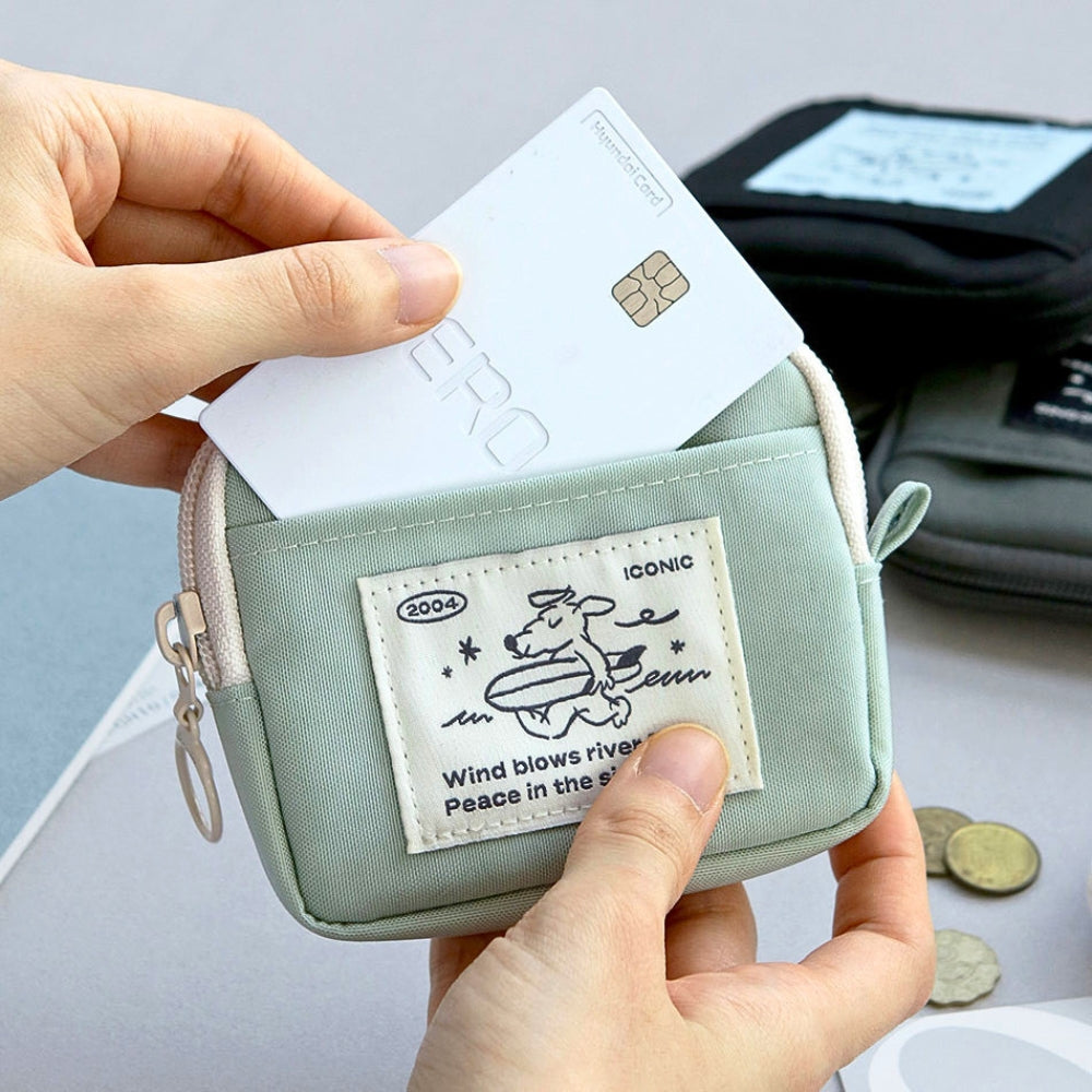 Iconic Floby Nylon Card Wallet