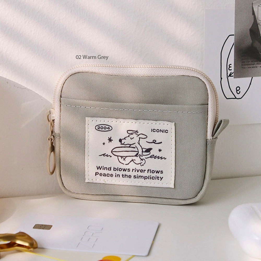 Iconic Floby Nylon Card Wallet