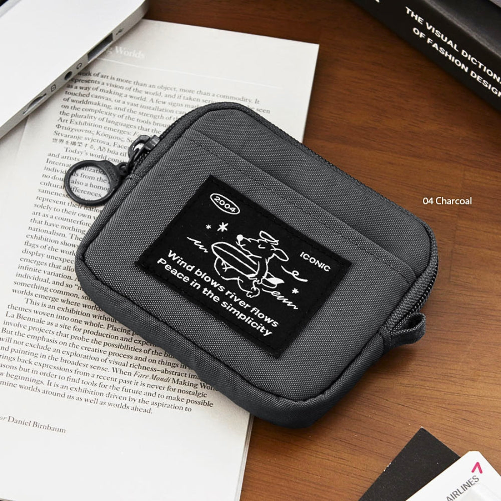Iconic Floby Nylon Card Wallet