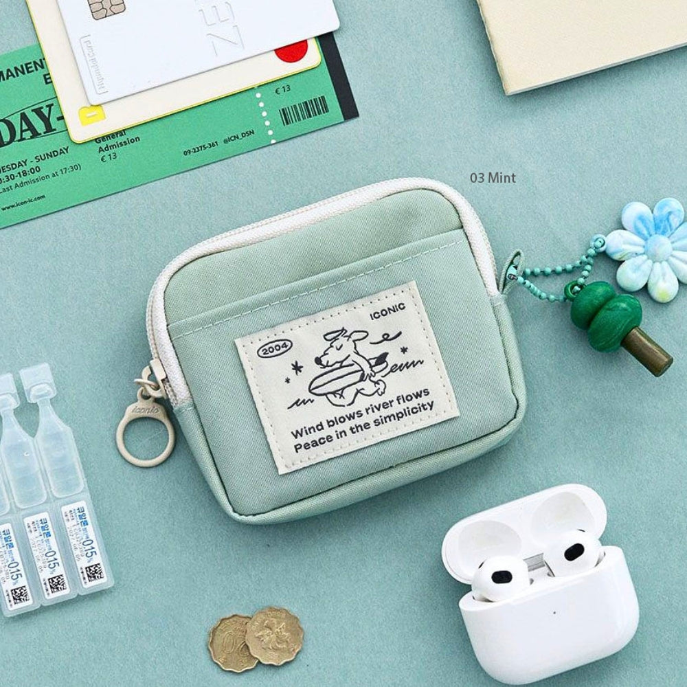Iconic Floby Nylon Card Wallet