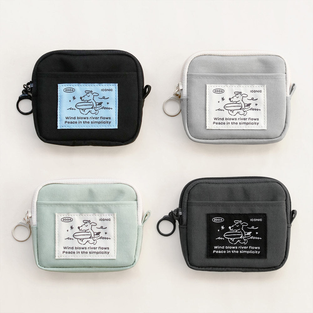 Iconic Floby Nylon Card Wallet