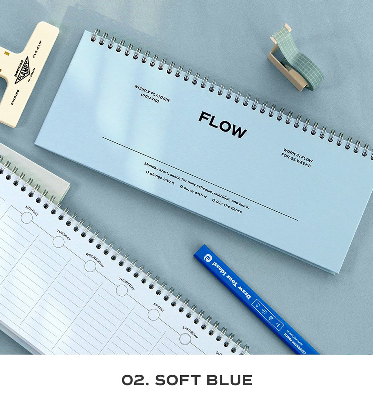 Iconic Flow Weekly Undated Planner