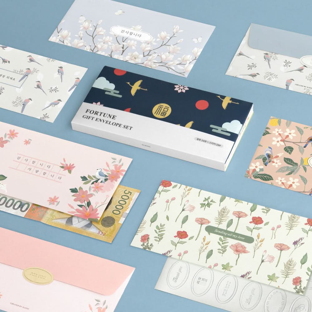 Iconic Fortune Envelope Set