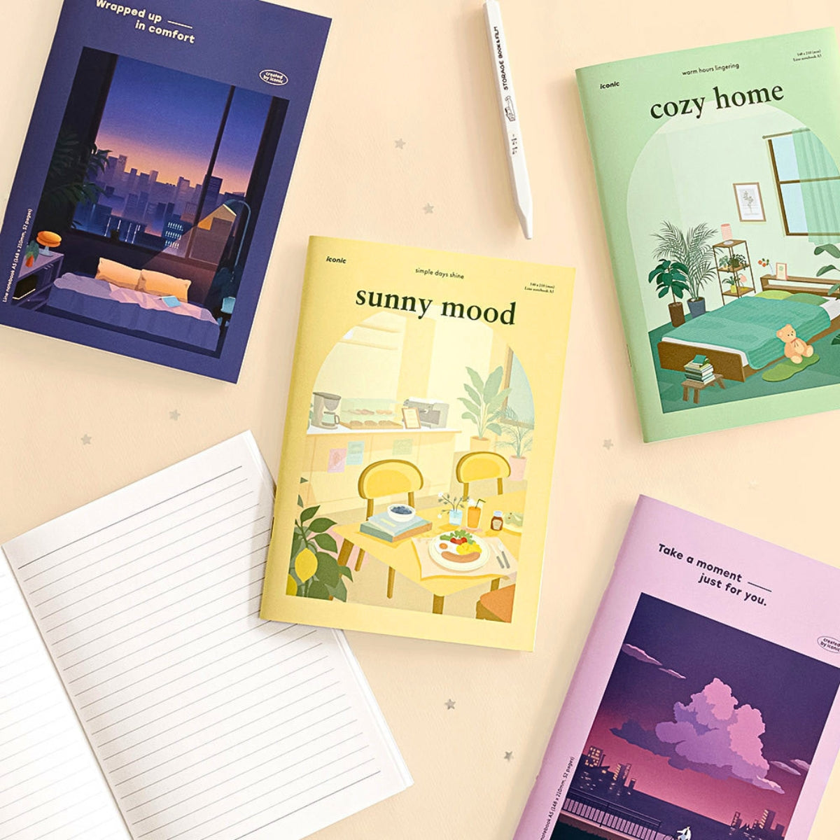 Iconic Haru A5 Notebook – Lined