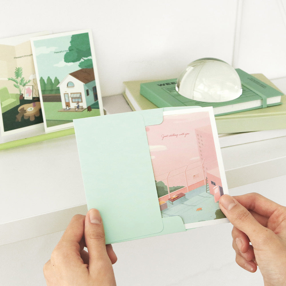 Iconic Haru Message Card Set – 24 Elegant Message Cards