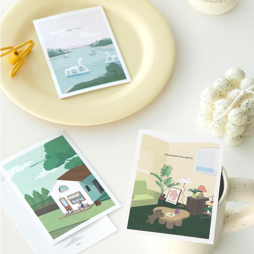 Iconic Haru Message Card Set – 24 Elegant Message Cards