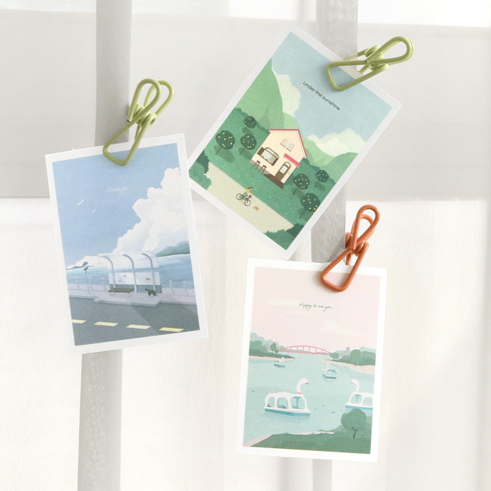 Iconic Haru Message Card Set – 24 Elegant Message Cards
