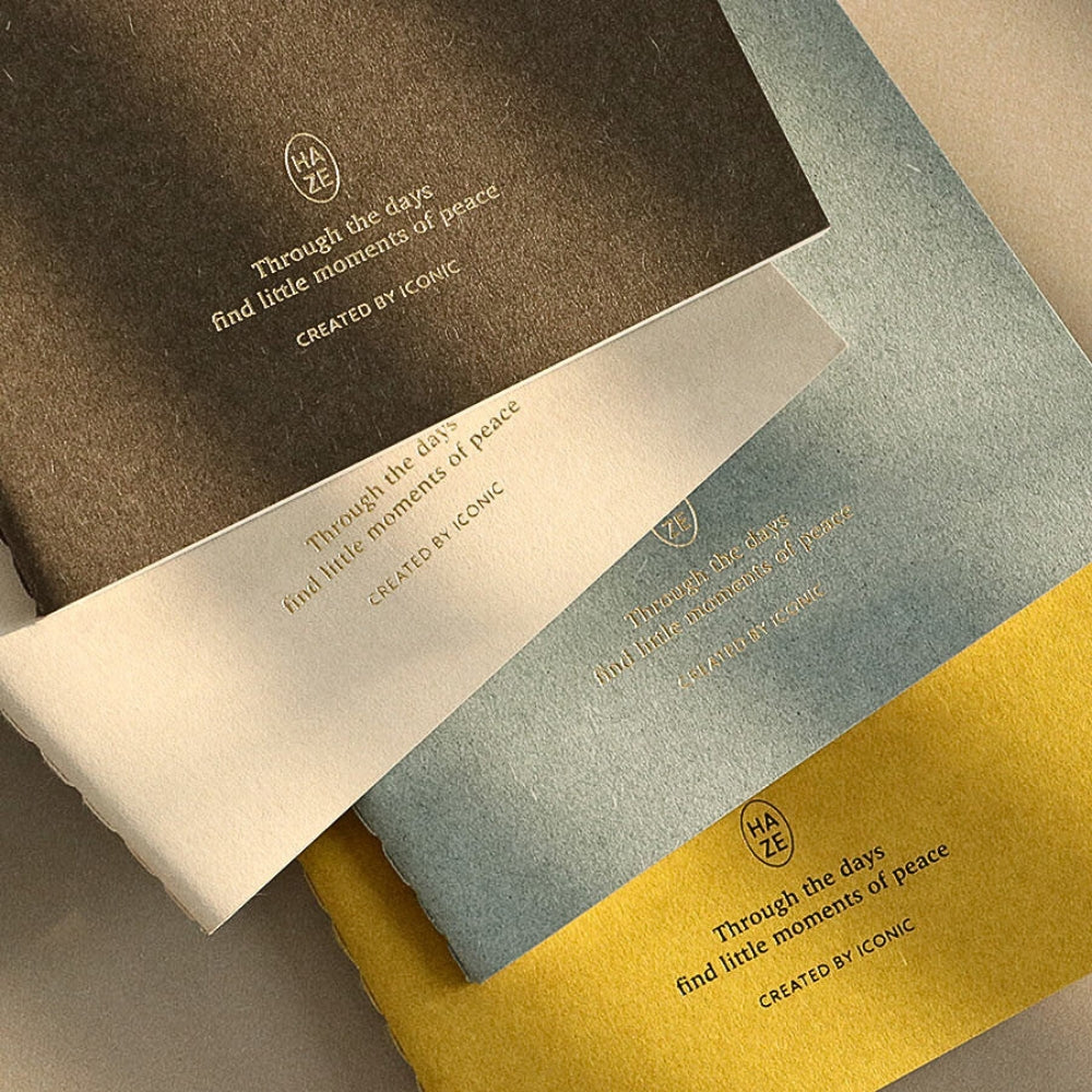 Iconic Haze Pocket Lined Notebook