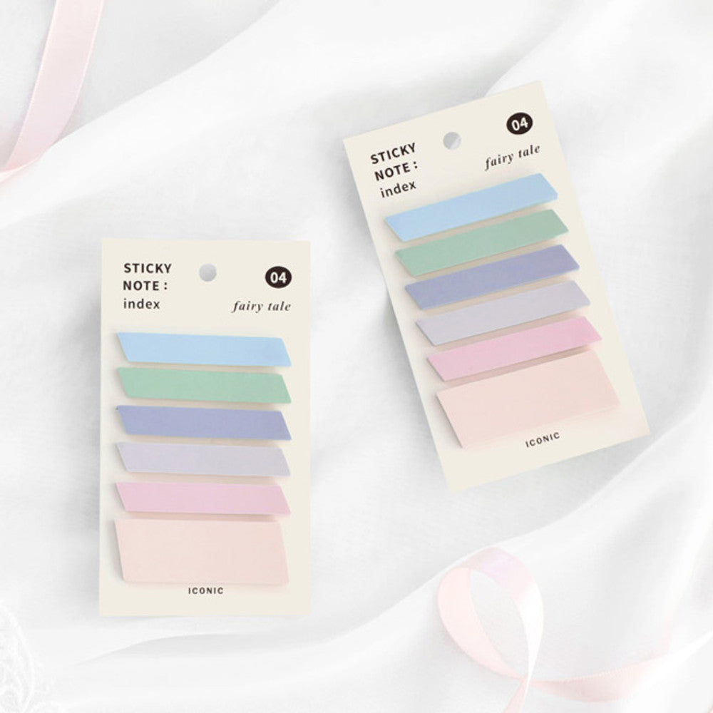 Iconic Index Sticky Note Set
