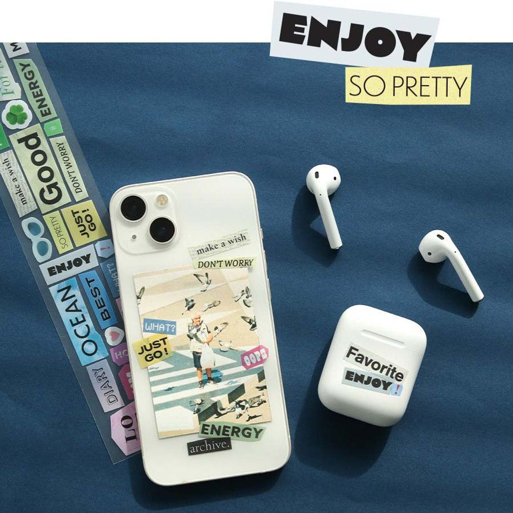 Iconic Vintage Magazine Collage Kiss-Cut Tape