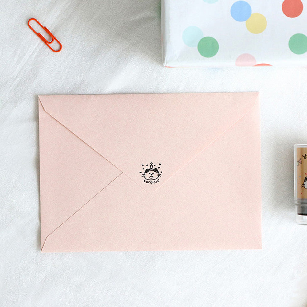 Iconic Meow Design Diary Stamp