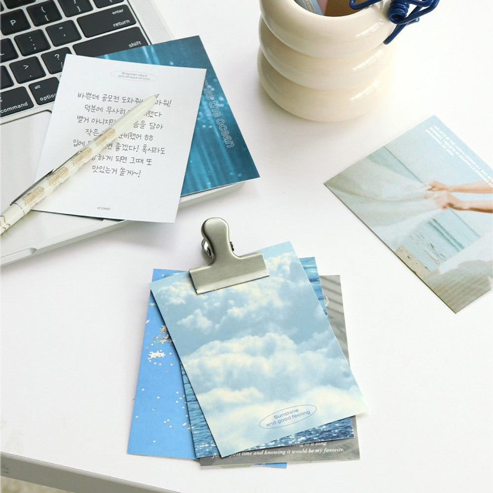 Iconic Moodscape Message Card Set – 24 Charming Note Cards