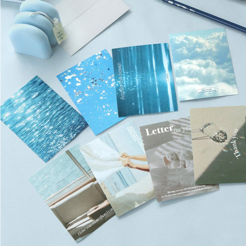 Iconic Moodscape Message Card Set – 24 Charming Note Cards
