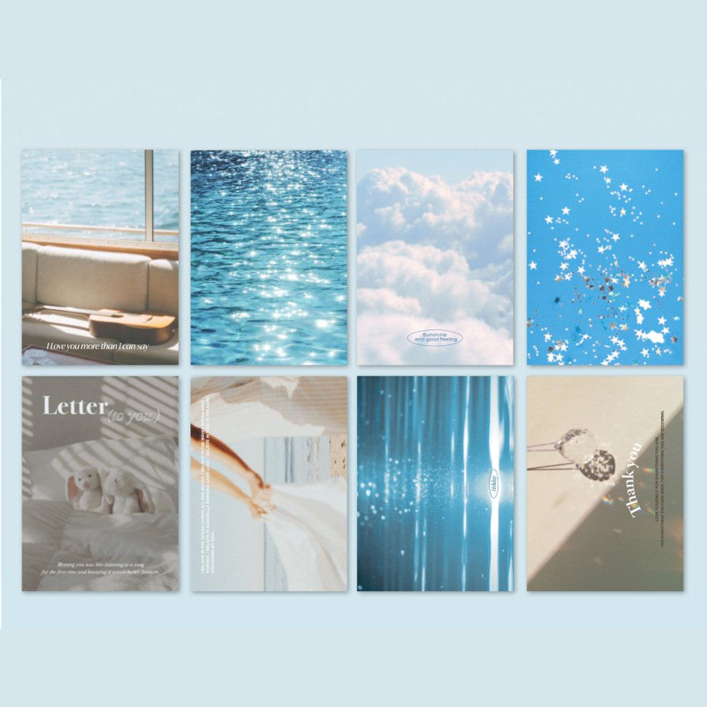 Iconic Moodscape Message Card Set – 24 Charming Note Cards