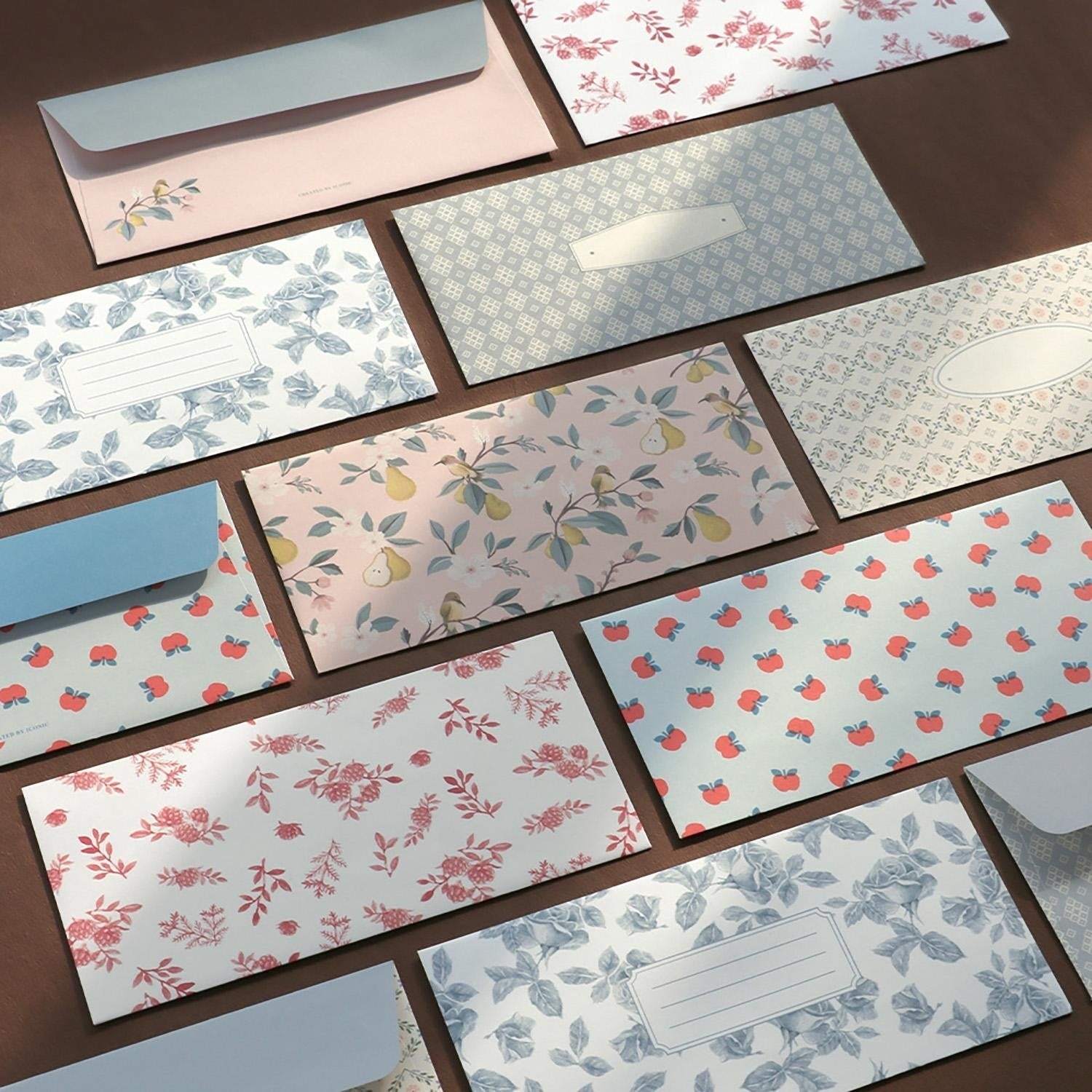 Iconic Pattern Envelope Set