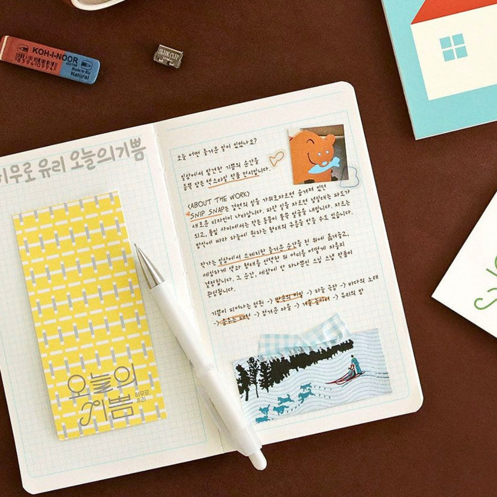 Iconic Slow B6 Grid Notebook