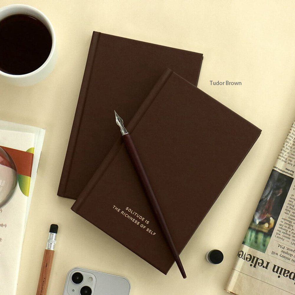 Iconic Solitude Tomoe River Line Notebook - Fountain Pen Friendly