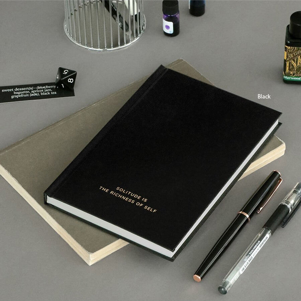 Iconic Solitude Tomoe River Line Notebook - Fountain Pen Friendly