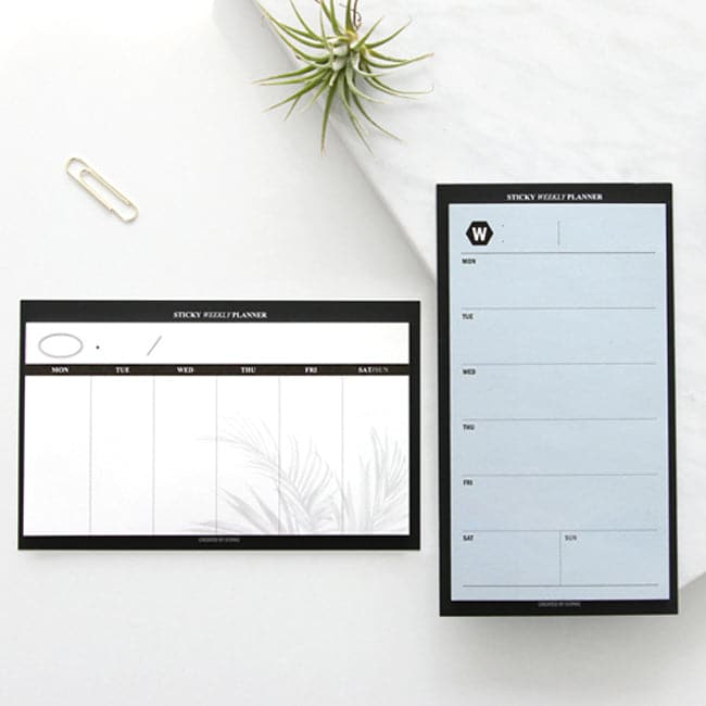Iconic Sticky Weekly Planner