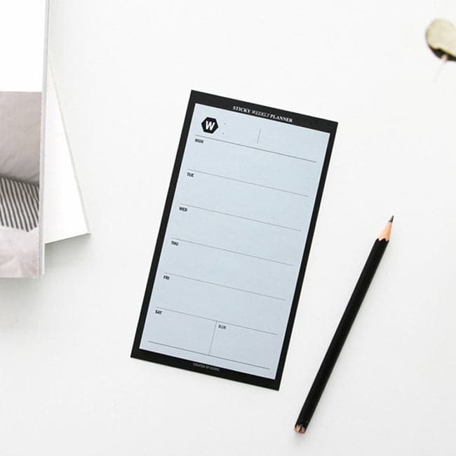 Iconic Sticky Weekly Planner